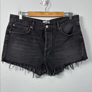 Agolde‎ Parker Vintage Cut Off Distressed Jean Shorts